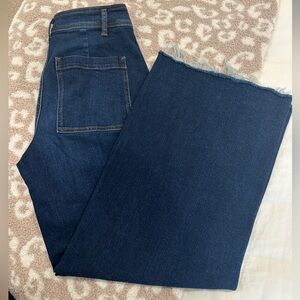 Zara - The Marine Jean - blue denim size 8